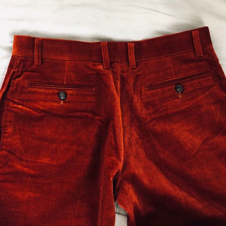 新品未使用【メンズ】  コーデュロイストレートパンツ