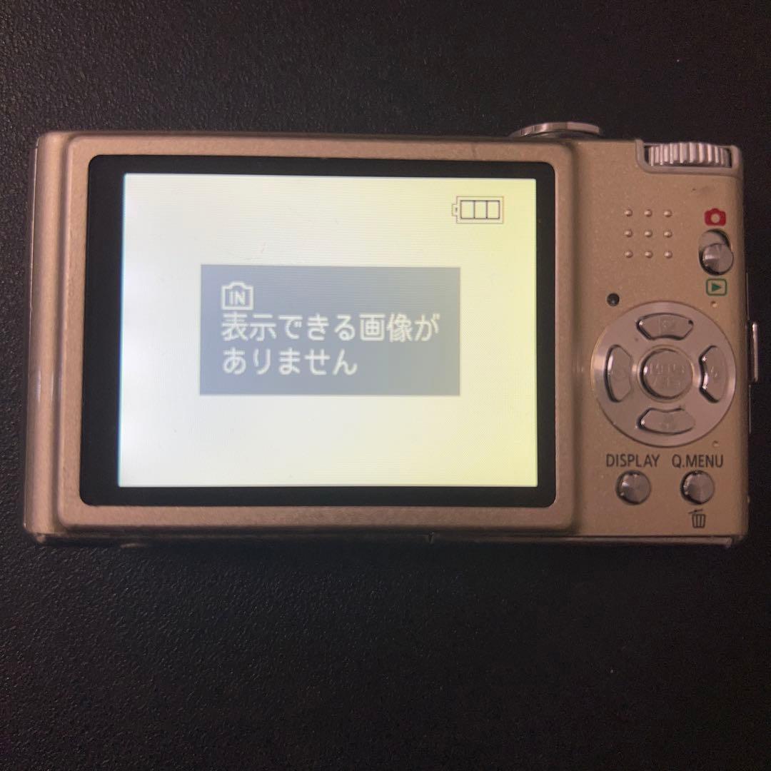 【動作品】 Panasonic LUMIX DMC-FX40 ゴールド コンデジ
