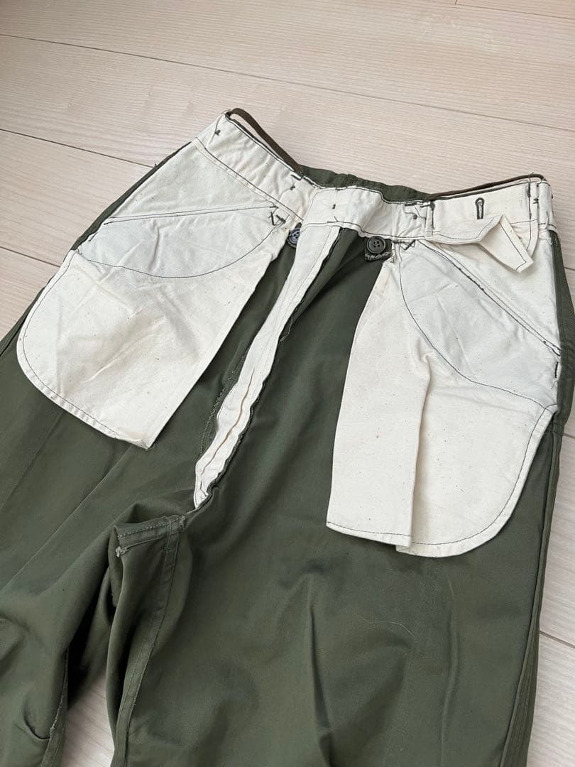 dead stock米軍実物 M-51 TROUSERS アルミジップ　S-R