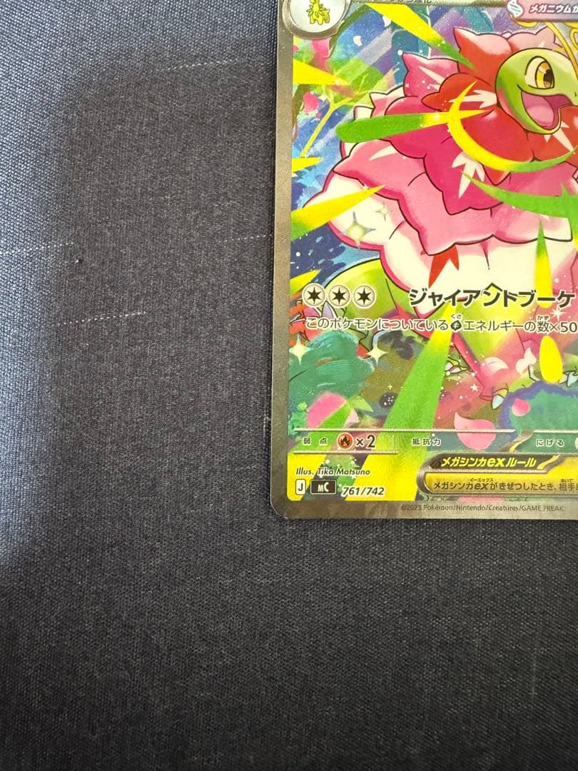 メガメガニウムEX HP360 ポケモンカード