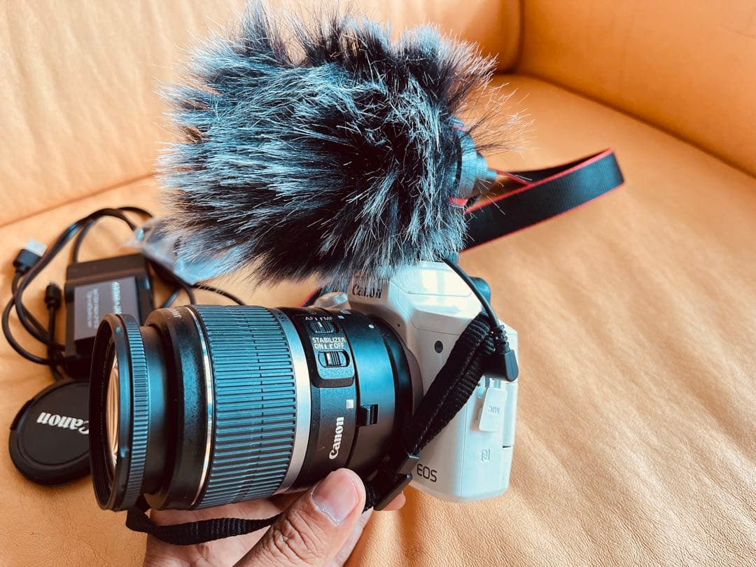 予備バッテリー付き Canon EOS kiss M 超望遠セット