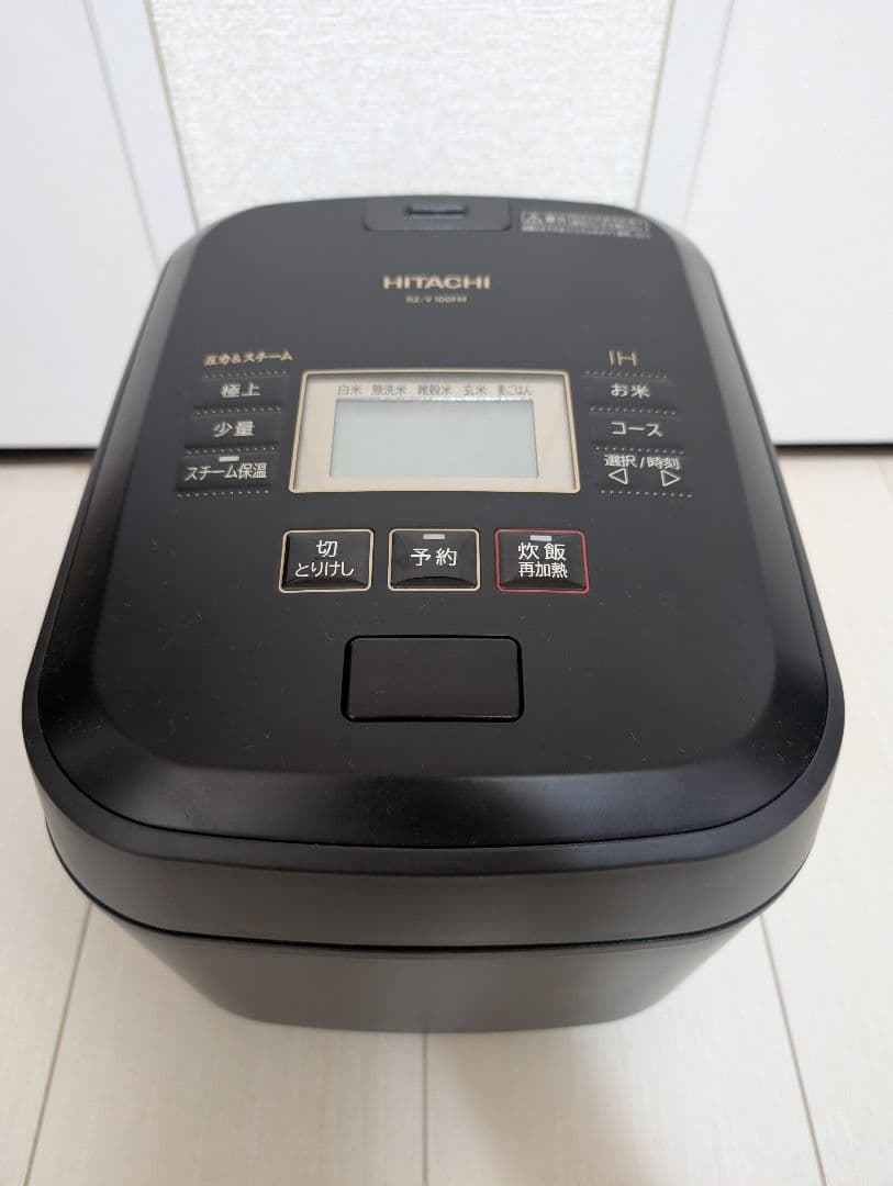 2022年製　HITACHI IH炊飯器 RZ-V100FM 黒