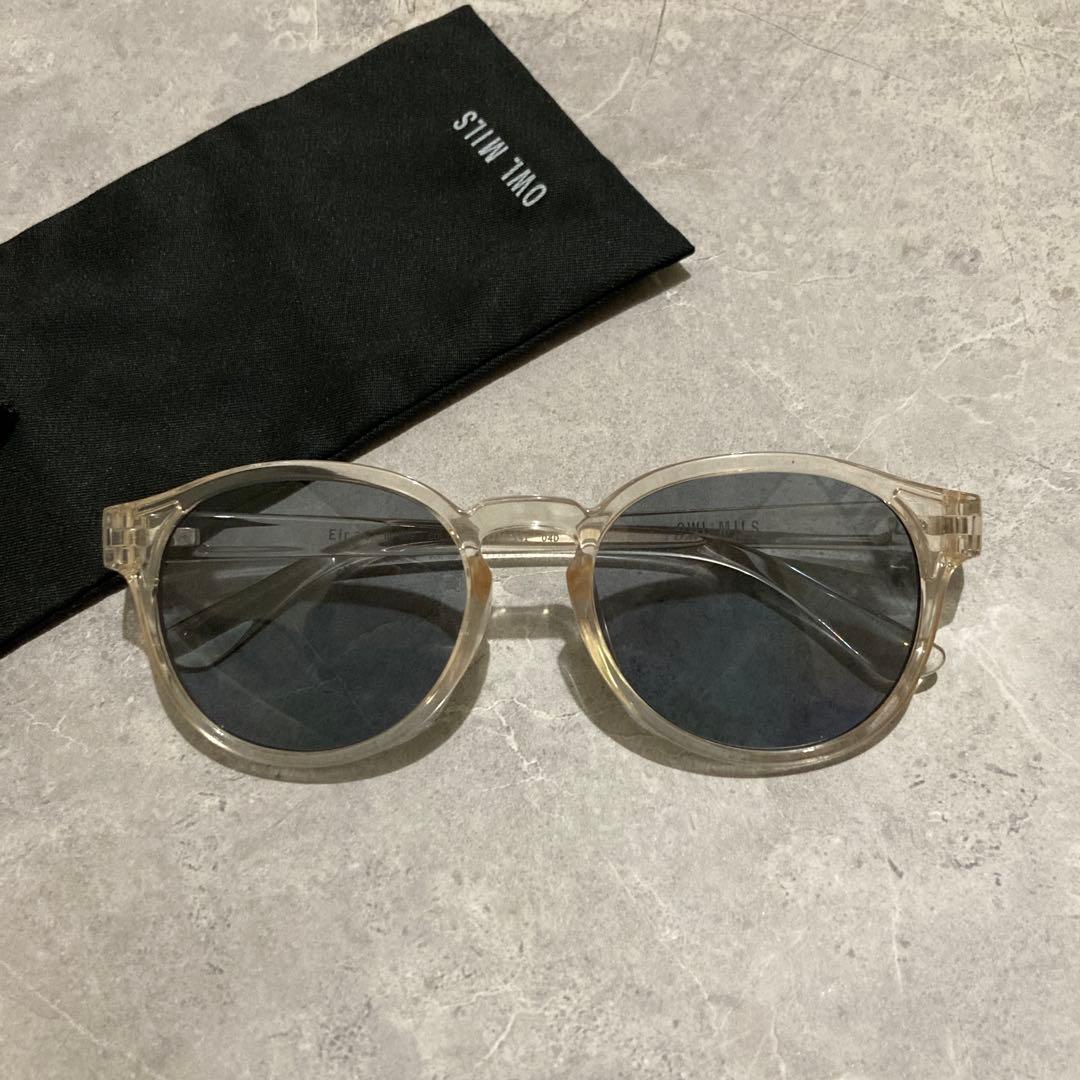 OWL MILS アウルミルズ サングラス Eir 2.0 クリアブラウン