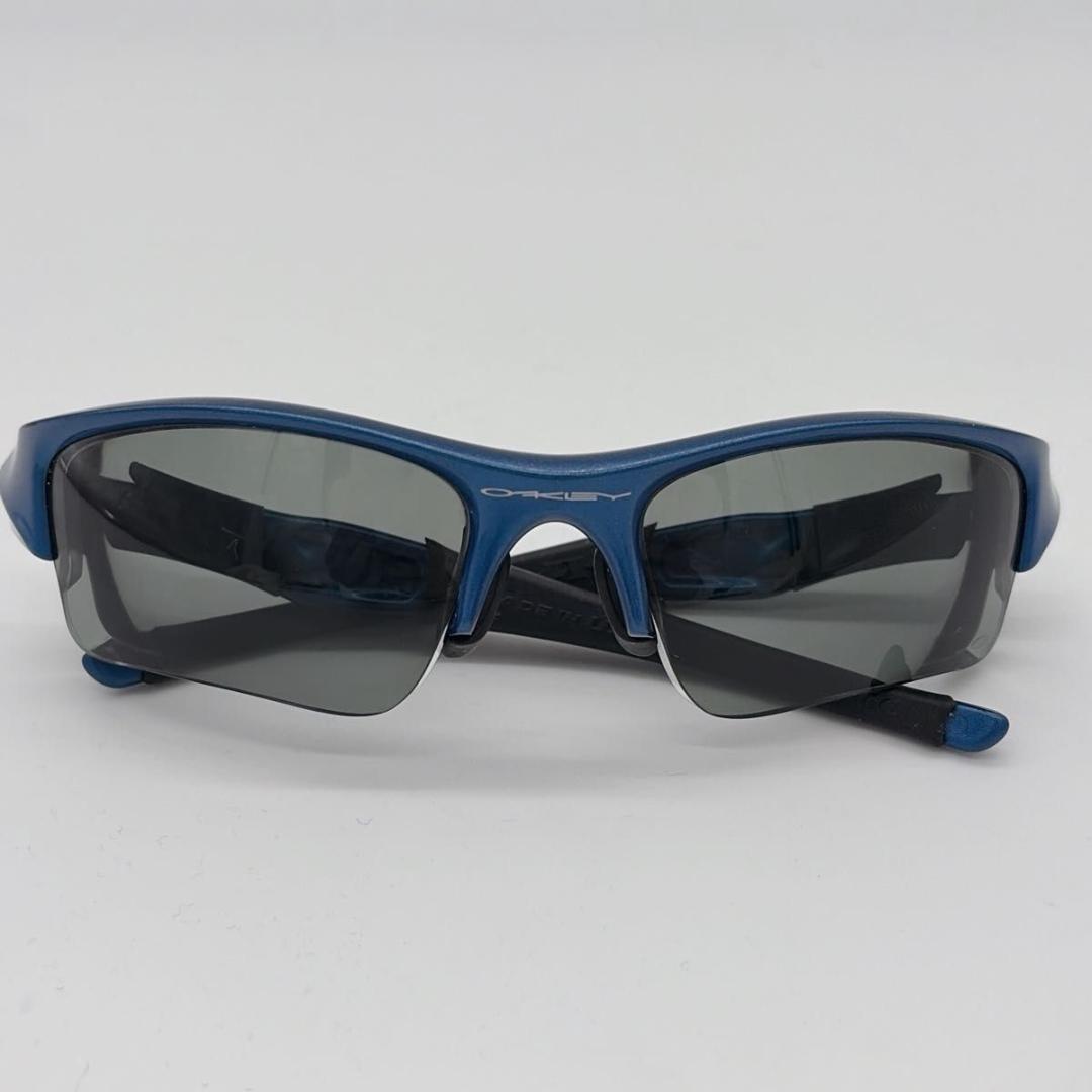 OAKLEY スポーツサングラス フラックジャケット 度あり カラーレンズ