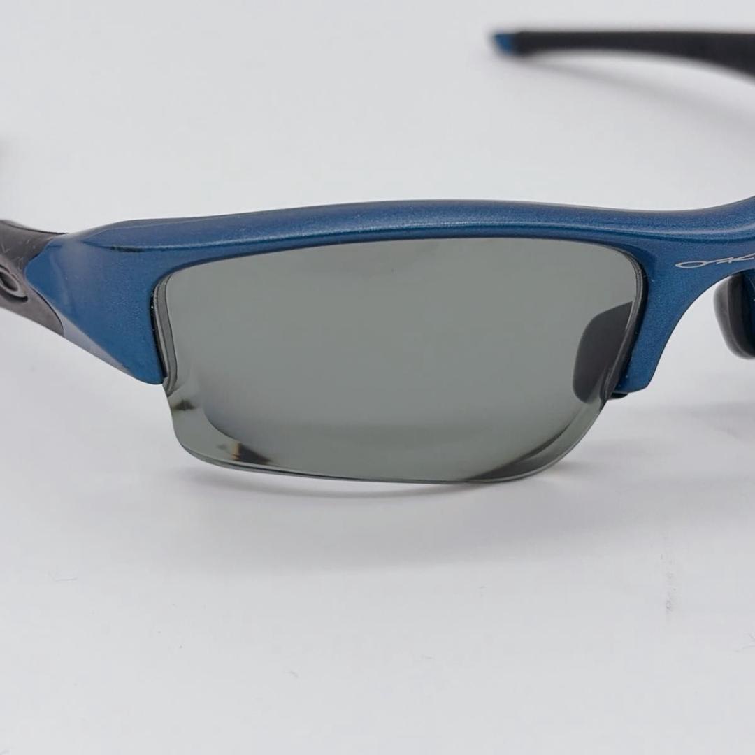 OAKLEY スポーツサングラス フラックジャケット 度あり カラーレンズ