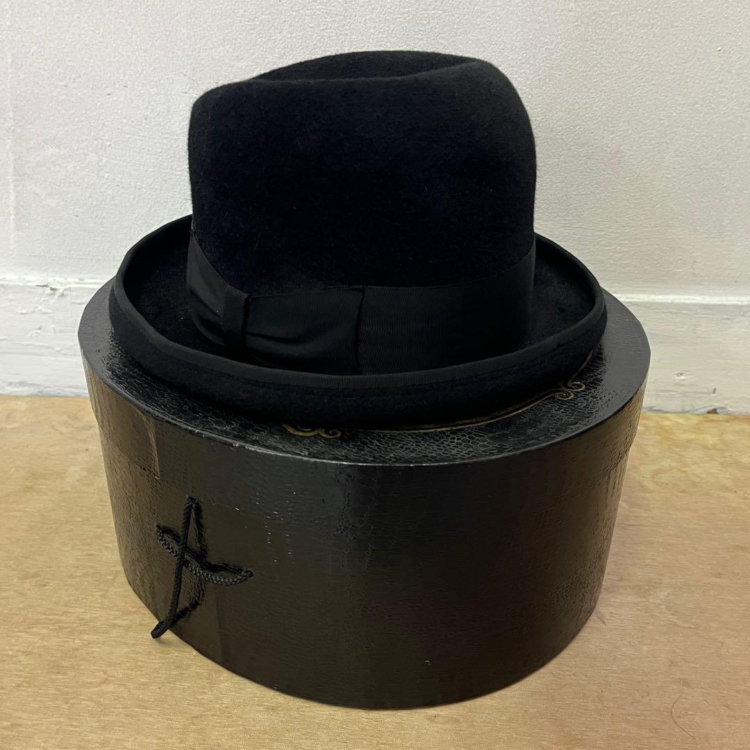 GLAD HAND ホンブルグハット 中折れハット ウール フェルトハット