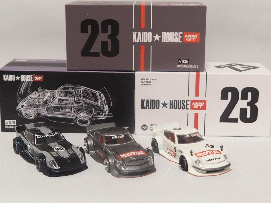 KAIDO HOUSE DATSUN FAIRLADY Z ミニカー 3台セット