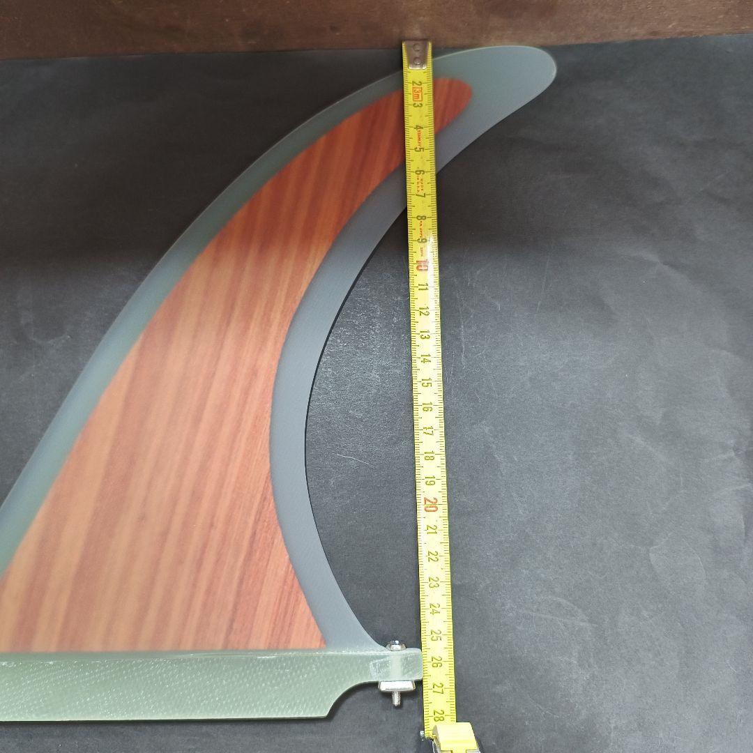 10インチ ウッドコア　センターフィン　シングルフィン　ロングボード