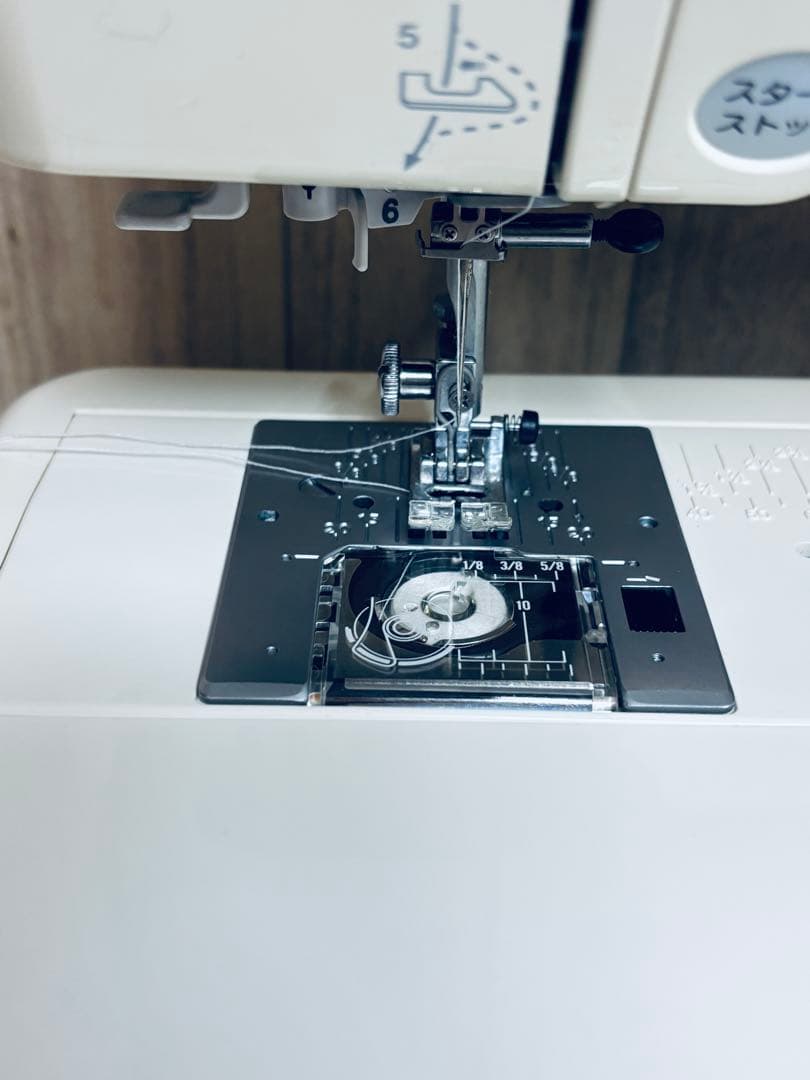 ジャノメ シェーネ、厚手にも強いパワフル実用ミシン、送りジョーズ、清掃整備済み