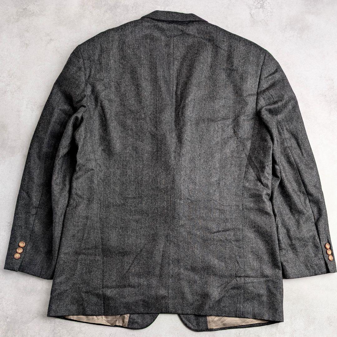 POLO RALPH LAUREN テーラードジャケット ヘリンボーン グレー