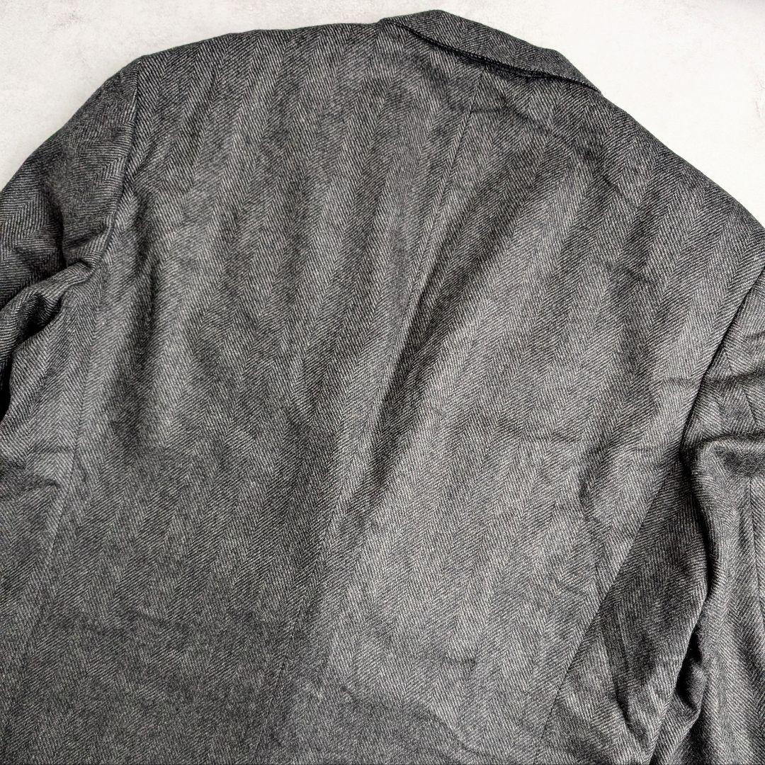 POLO RALPH LAUREN テーラードジャケット ヘリンボーン グレー