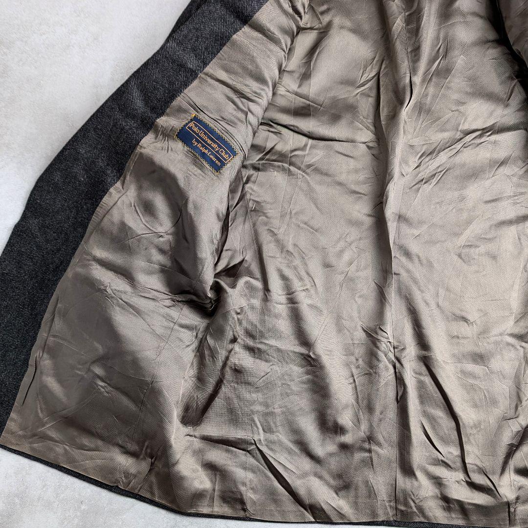 POLO RALPH LAUREN テーラードジャケット ヘリンボーン グレー
