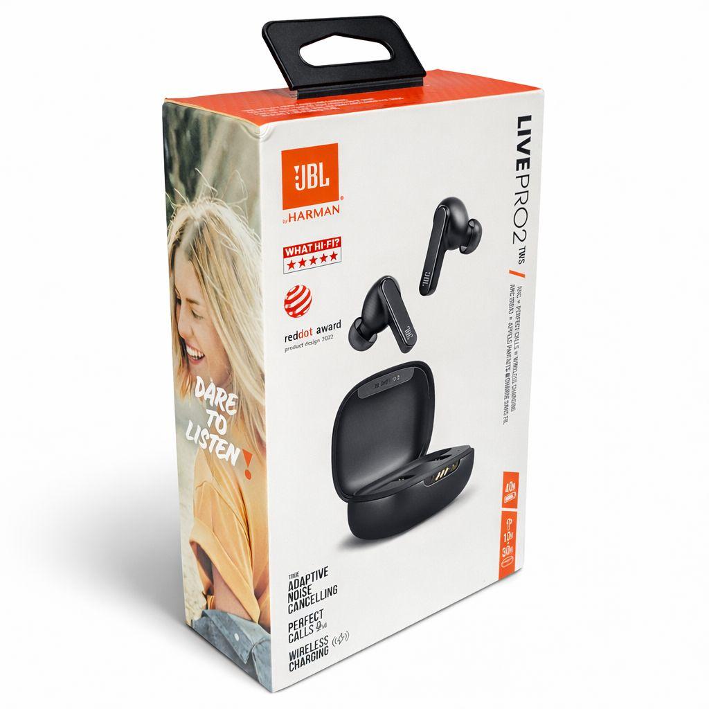 JBL LIVE PRO 2 ブラック（付属品完備）