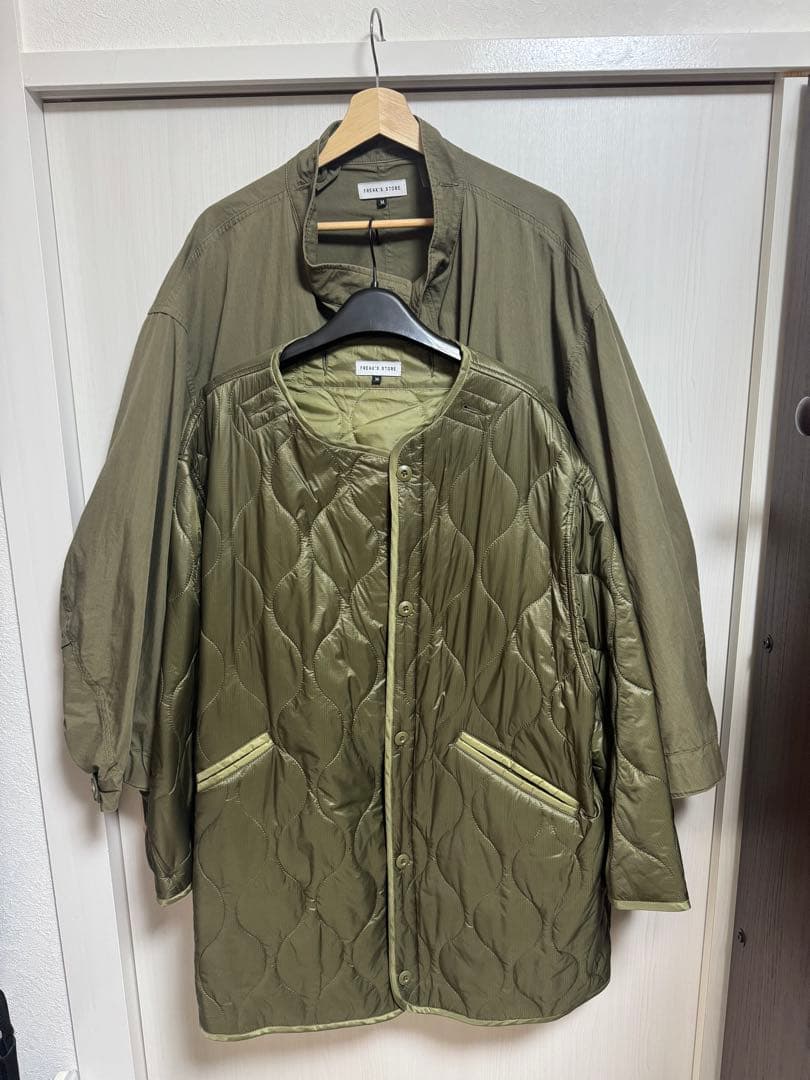 【美品】FREAK’S STORE モッズコート 別注ライナー付 M