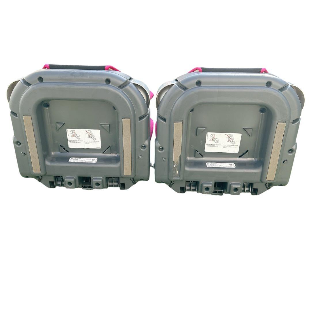 グレコジュニアシート ジュニアマキシカラーズ　ピンク　2台セット