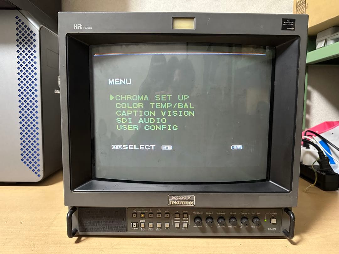 コ*チ様 Sony Tektronix HRシリーズ ブラウン管モニターPVM-