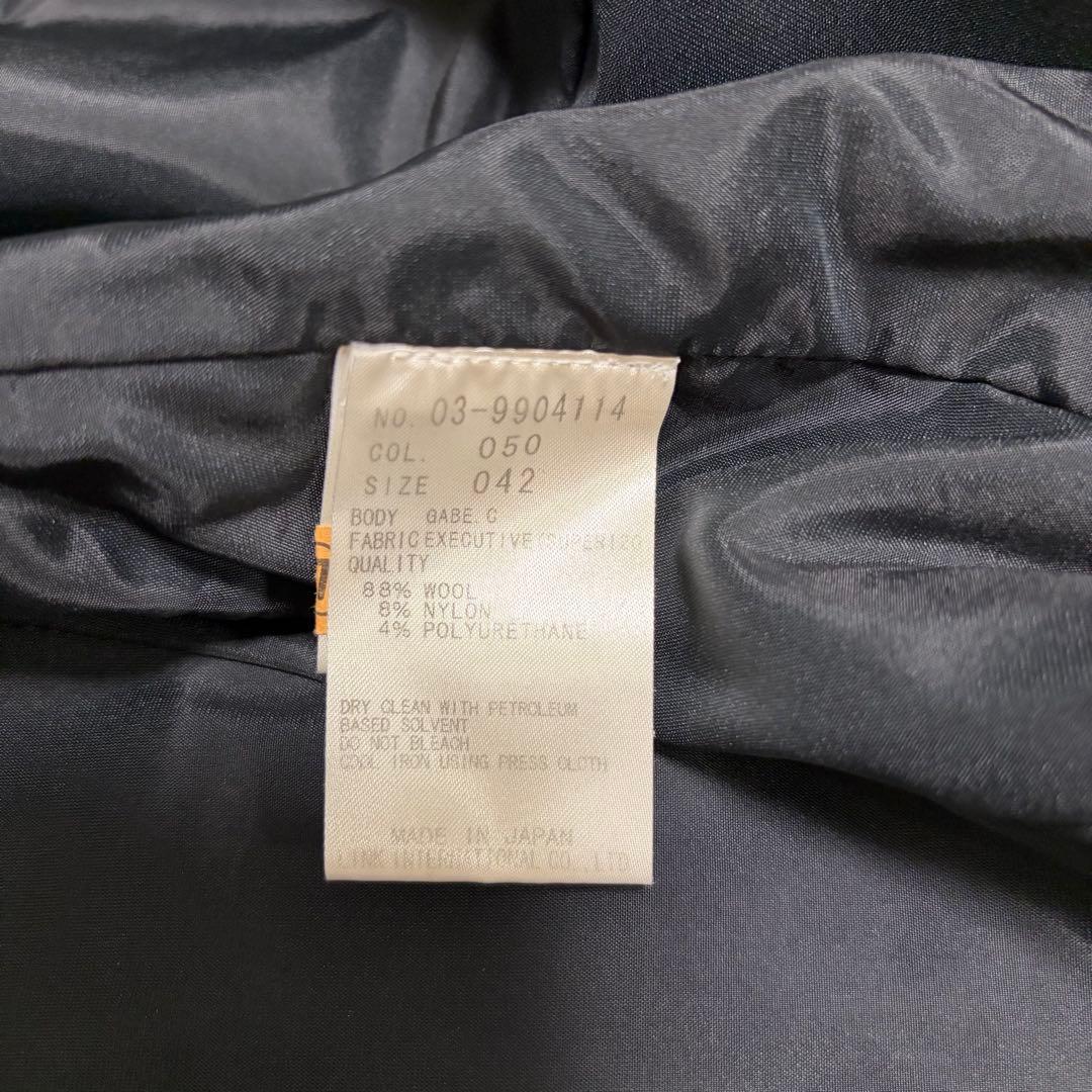 美品　セオリーリュクス　エグゼクティブスーパー120　ジャケット　42 ブラック