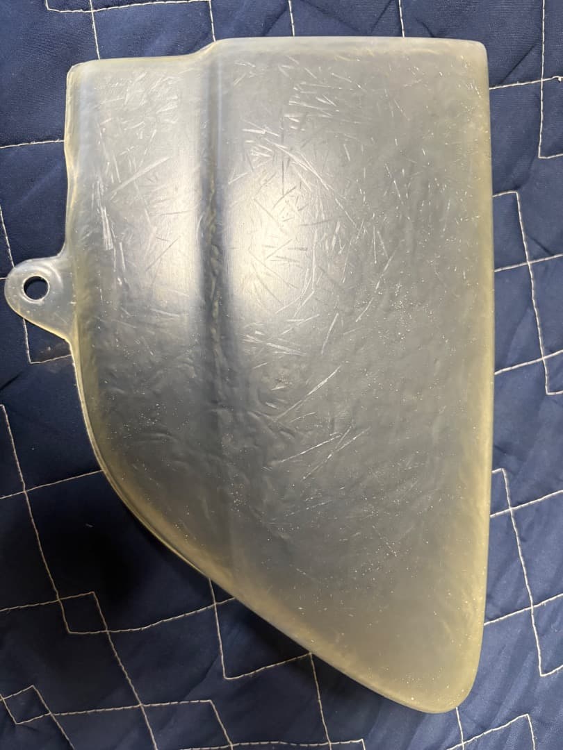 専用　GT380後期　未使用品イチパチクリアタンク、サイドカバーセット