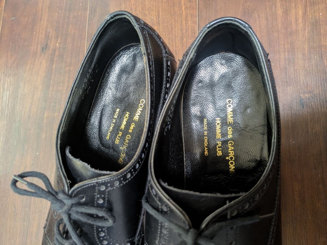 コムデギャルソン　オム　革靴　ドレスシューズ