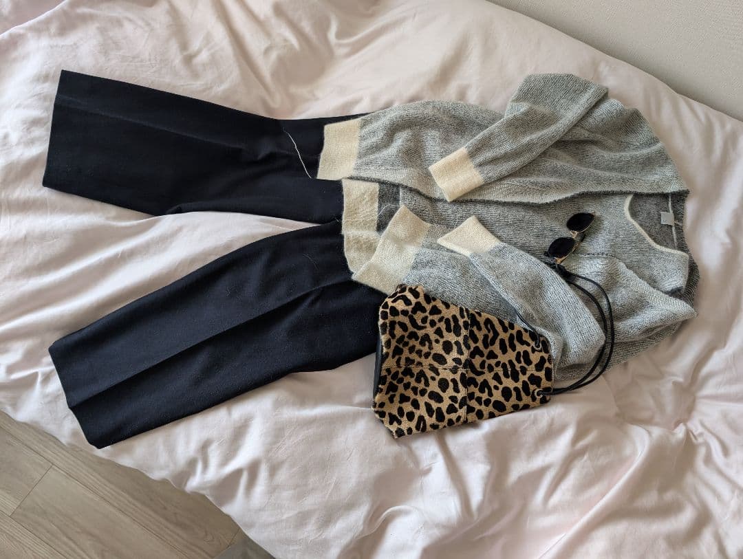 avec deuxclefs カーディガン