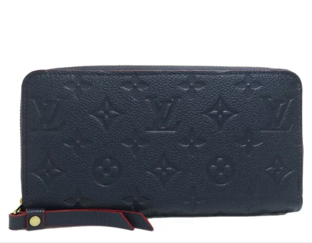 【taka】ルイヴィトン M62121 ジッピー・ウォレット　ネイビー