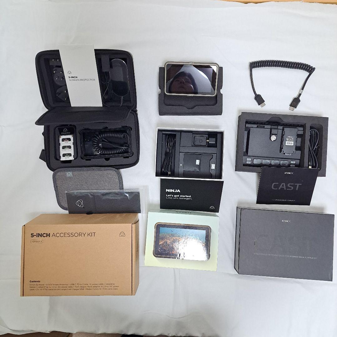 ATOMOS NINJA & AtomX CAST& 5インチアクセサリーキット