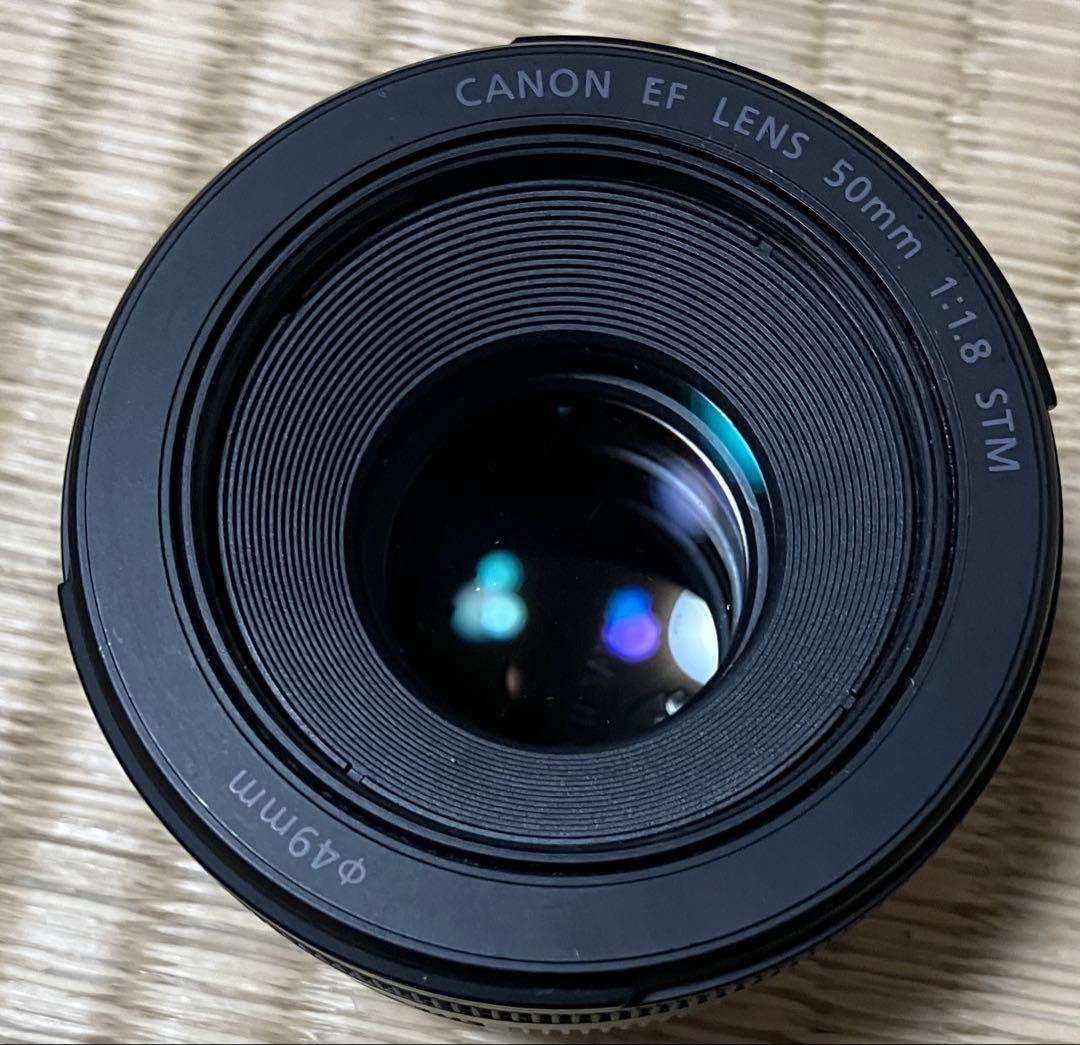 美品Canon EF 50mm f/1.8 STM レンズ