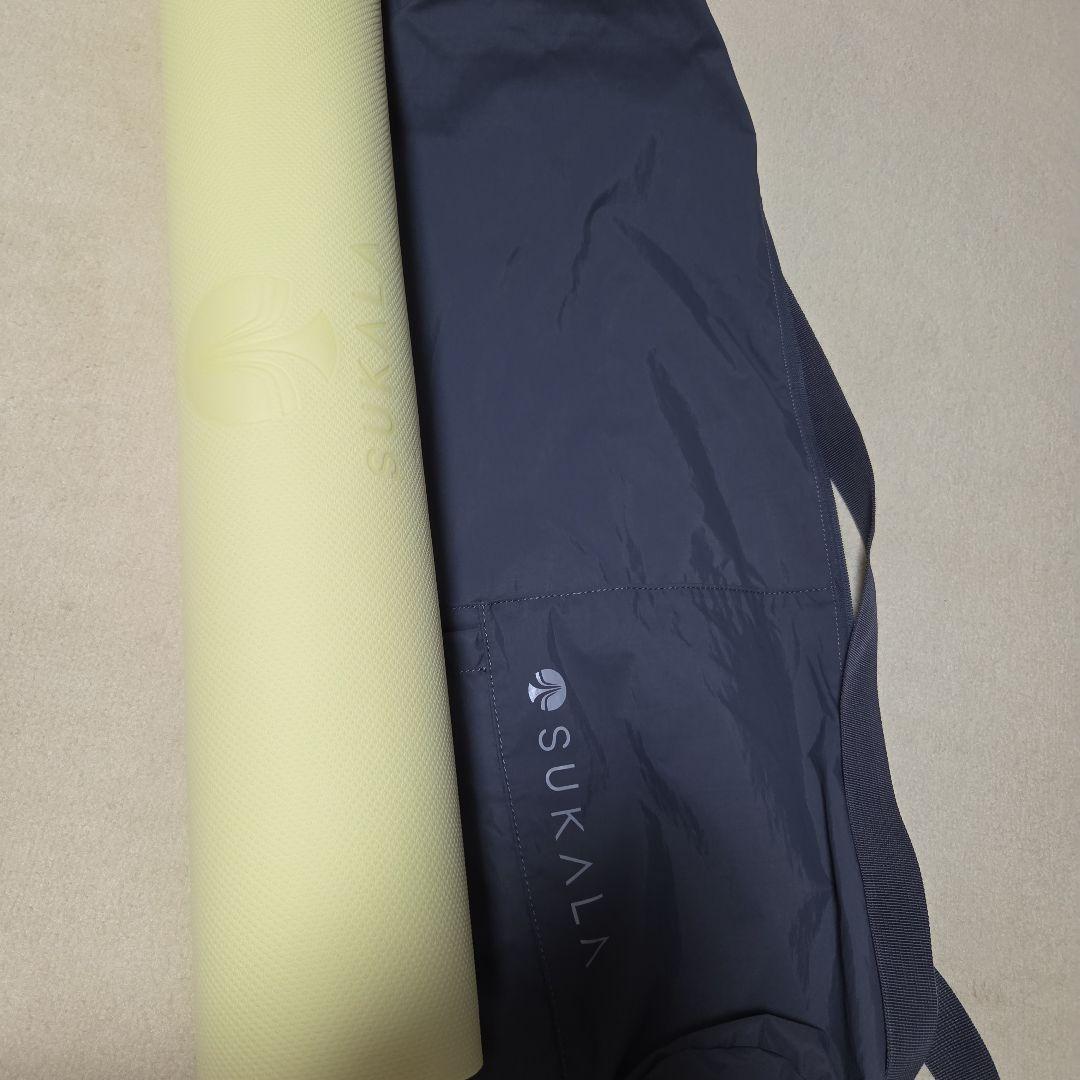 Lava SUKALA ヨガマット イエロー ミント 収納バッグ付き