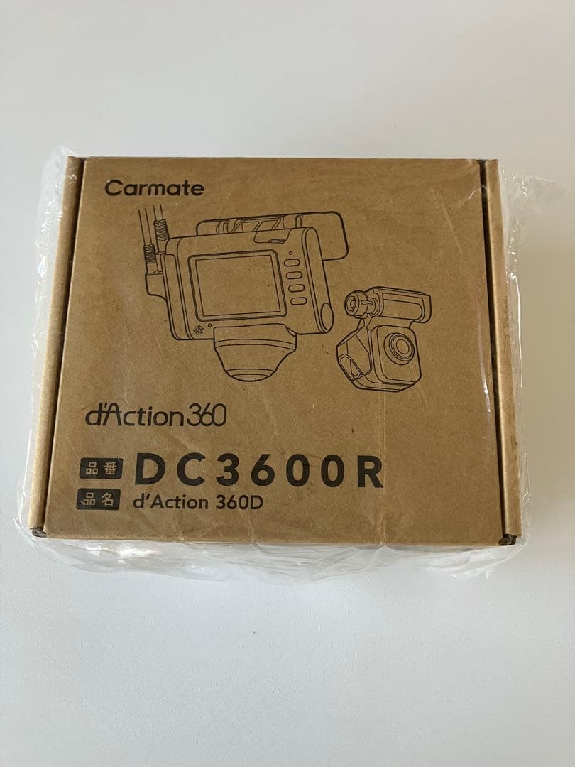新品・未使用・未開封　カーメイト ドライブレコーダー 品番DC3600R