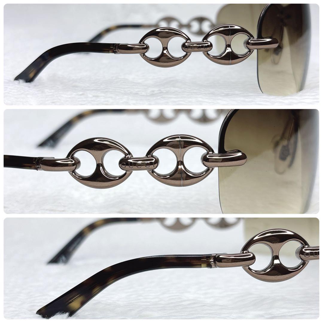 GUCCI グッチ GG2772 サイドチェーン ハーフリムサングラス