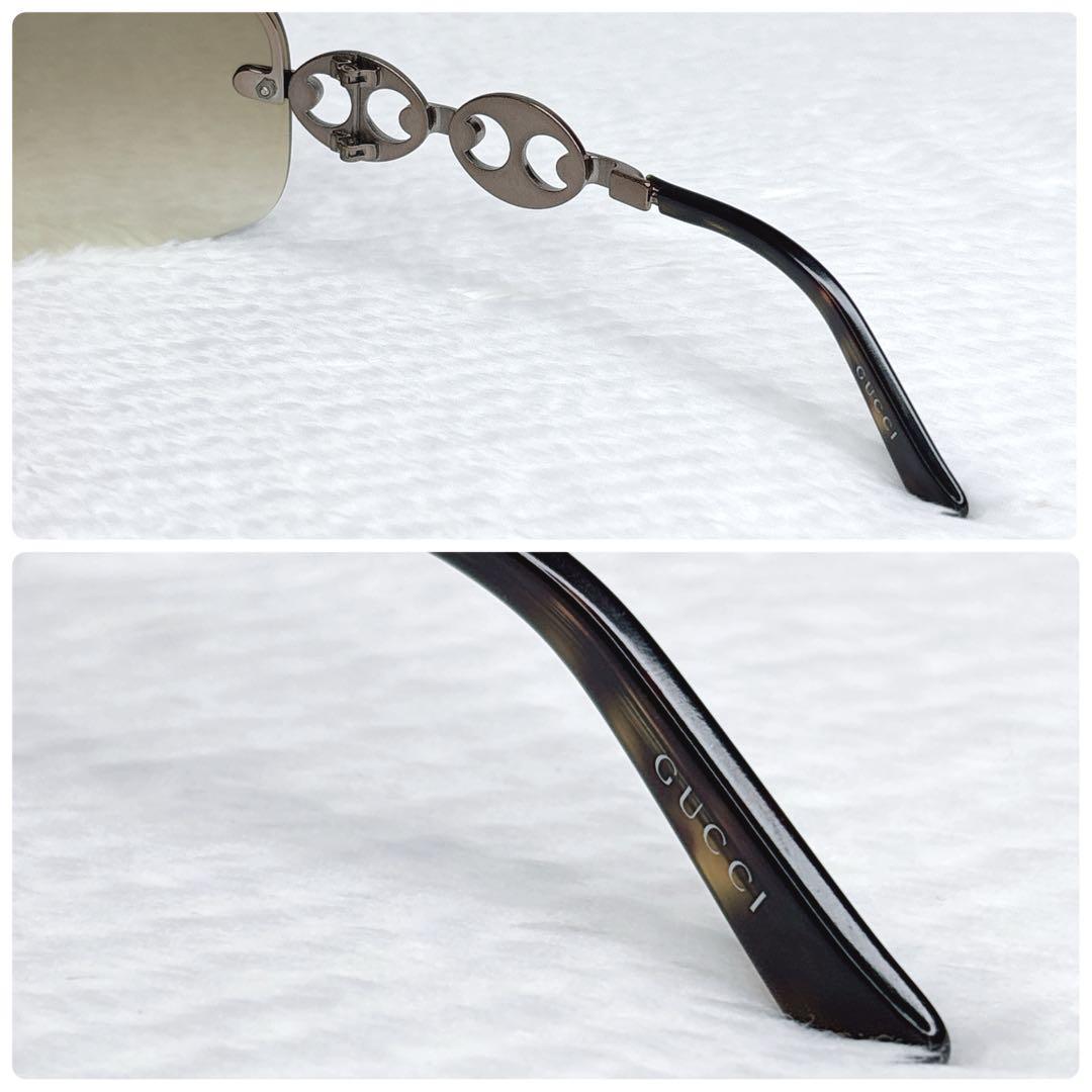 GUCCI グッチ GG2772 サイドチェーン ハーフリムサングラス
