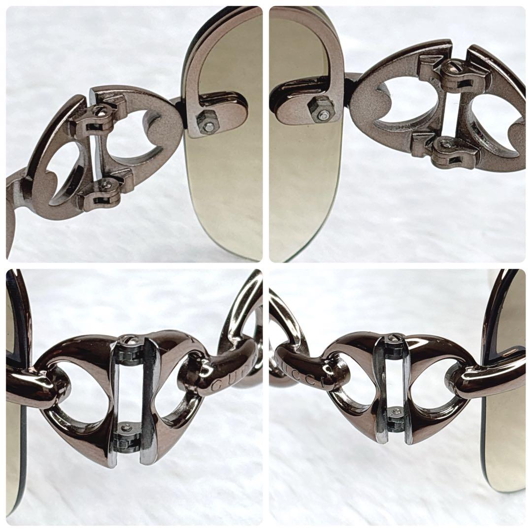 GUCCI グッチ GG2772 サイドチェーン ハーフリムサングラス