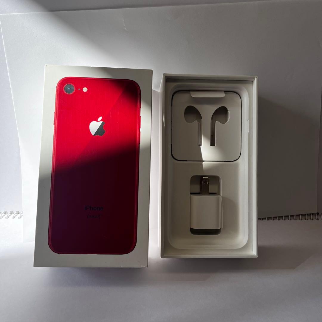 Apple iPhone8 レッド