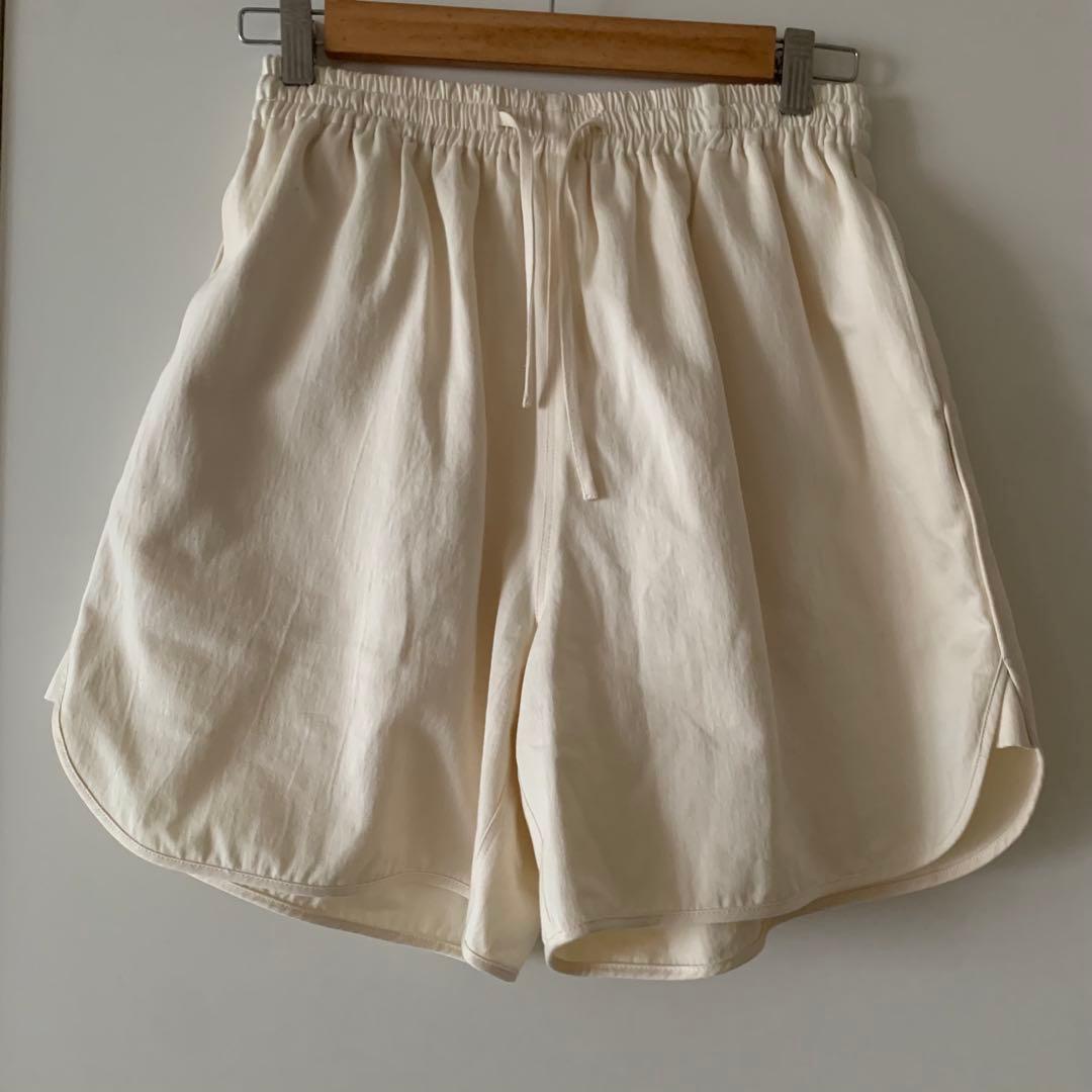 パンツ TODAYFUL Cottonsatin Half Pants 38