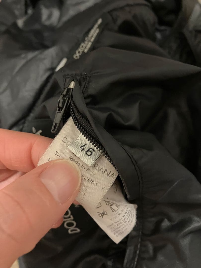 Dolce & Gabbana ブラックダウンジャケット