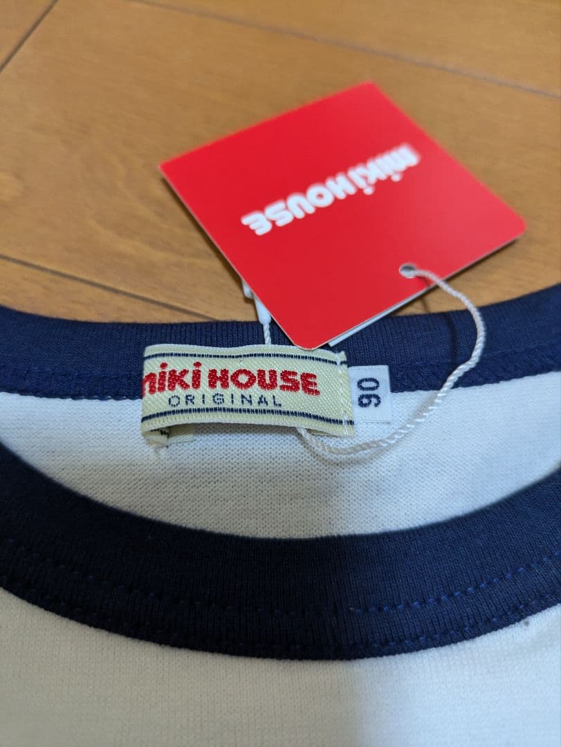 ミキハウス 50周年記念Tシャツ 90 未使用 タグ付き