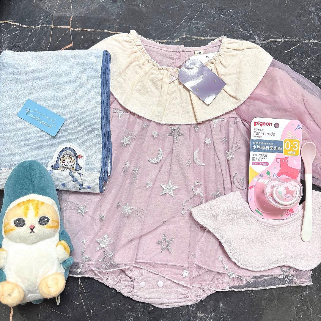 出産祝い　切り絵君　即購入⭕️ プロフ　サメにゃん　ベビーギフト