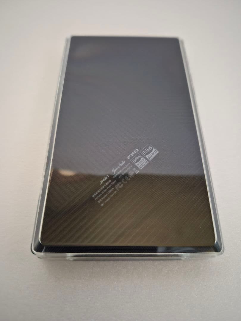 FIIO-JM21[ハイレゾ対応]黒　レザーケース　microSD512GB付