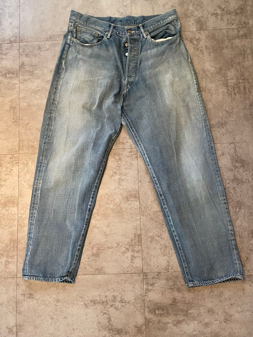 【美品】Graphpaper SELVAGE DENIM FIVE POCKET