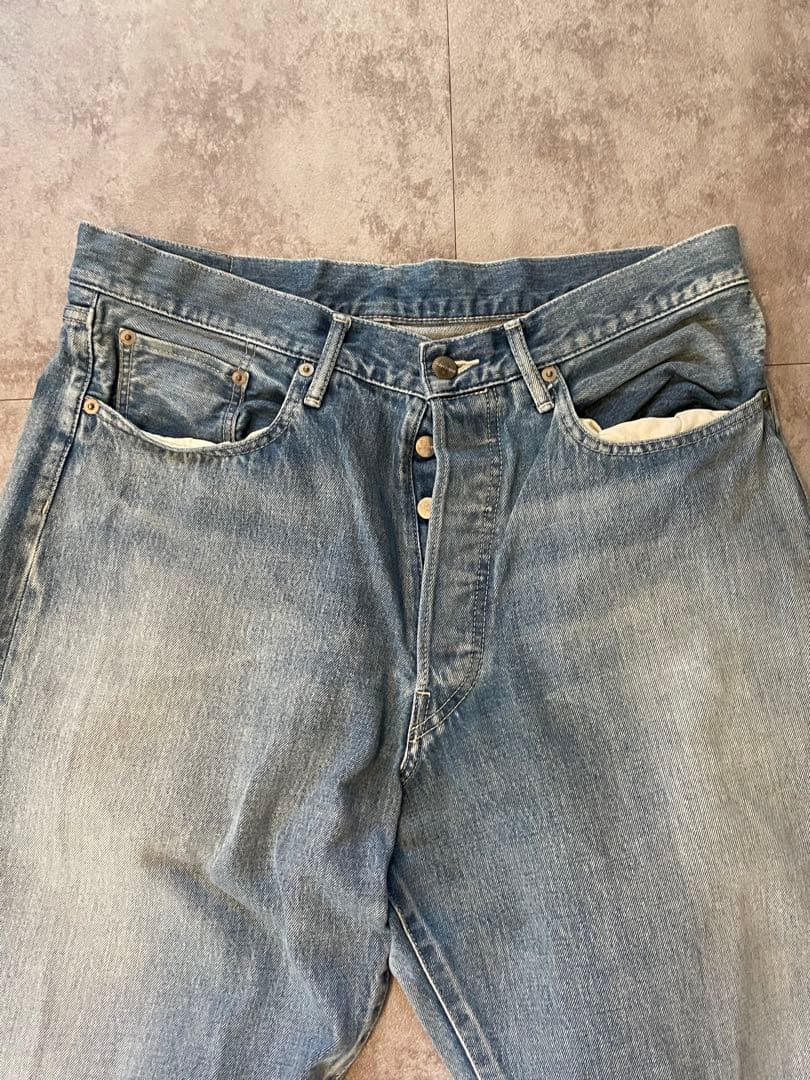 【美品】Graphpaper SELVAGE DENIM FIVE POCKET