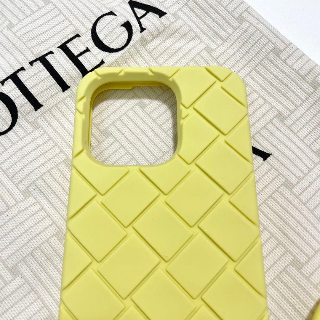 ボッテガヴェネタ iPhone14 Pro スマホケース イエロー 新品未使用