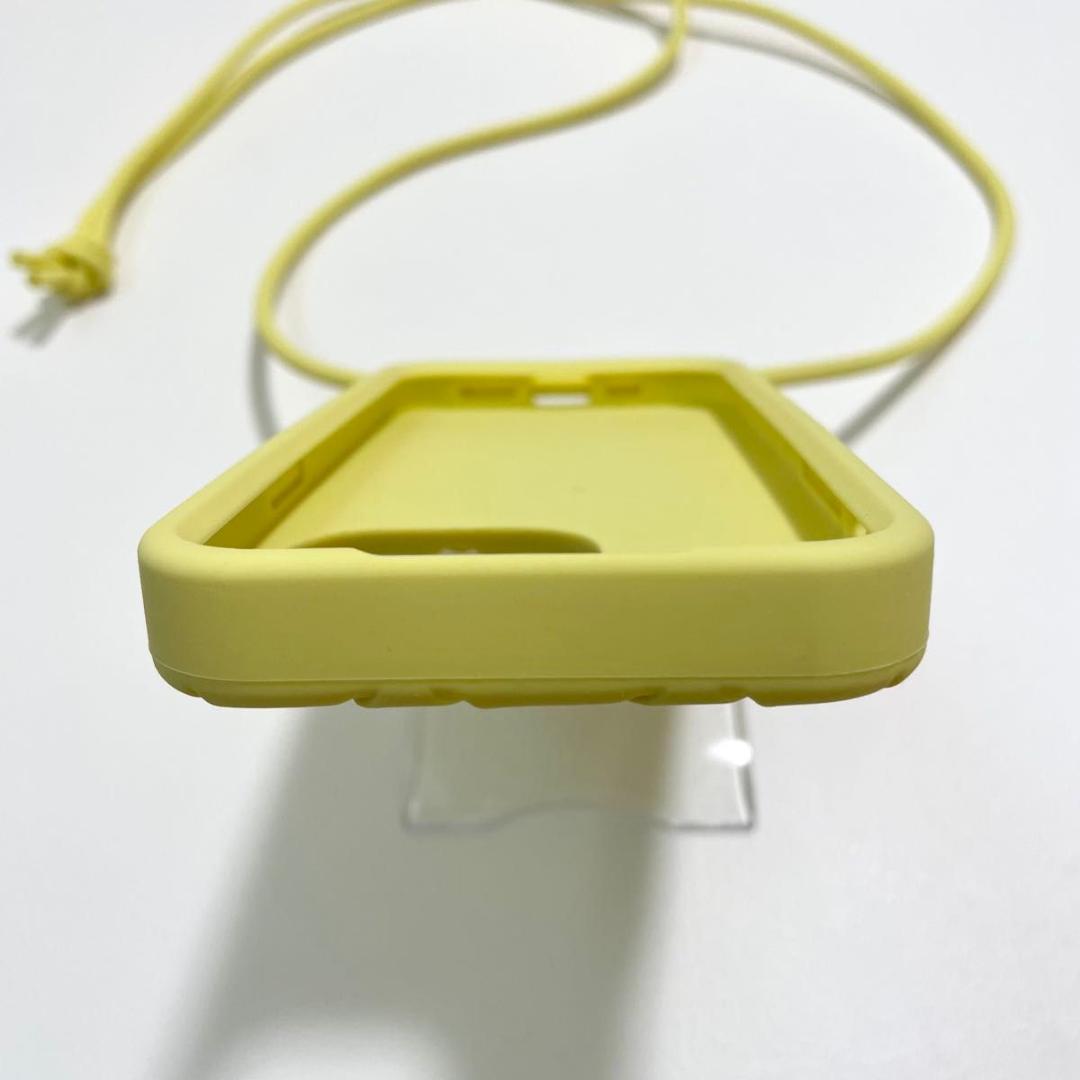 ボッテガヴェネタ iPhone14 Pro スマホケース イエロー 新品未使用