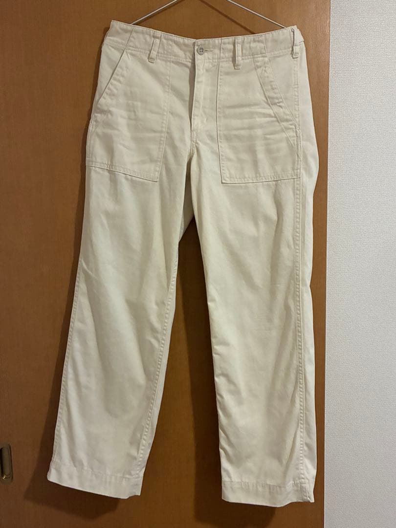 Spick and Span ルーズベイカーパンツ ナチュラル 38