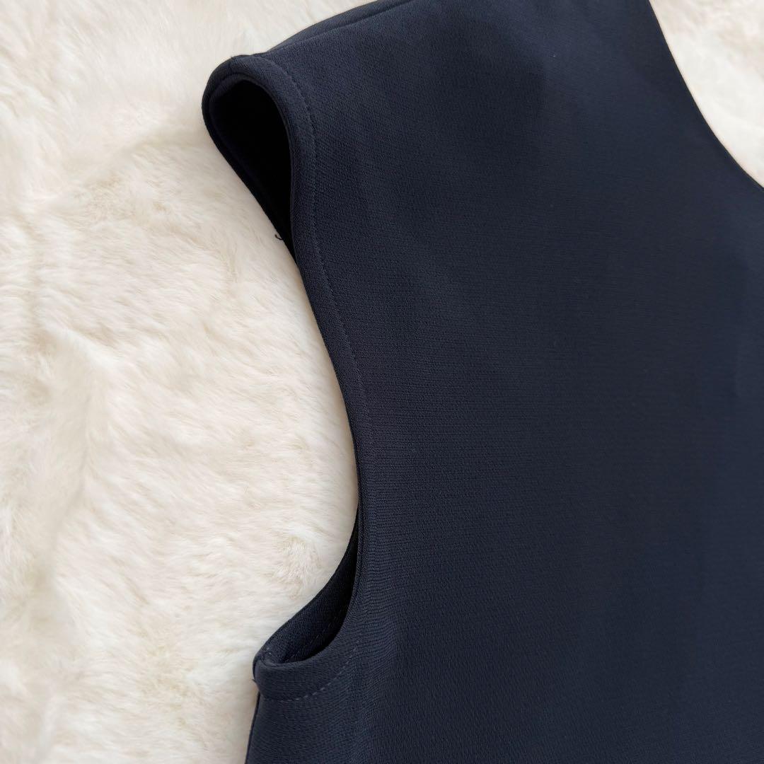 美品✨SOEJU ソージュ　2WAYワンピース　ネイビー　Mサイズ　現行品