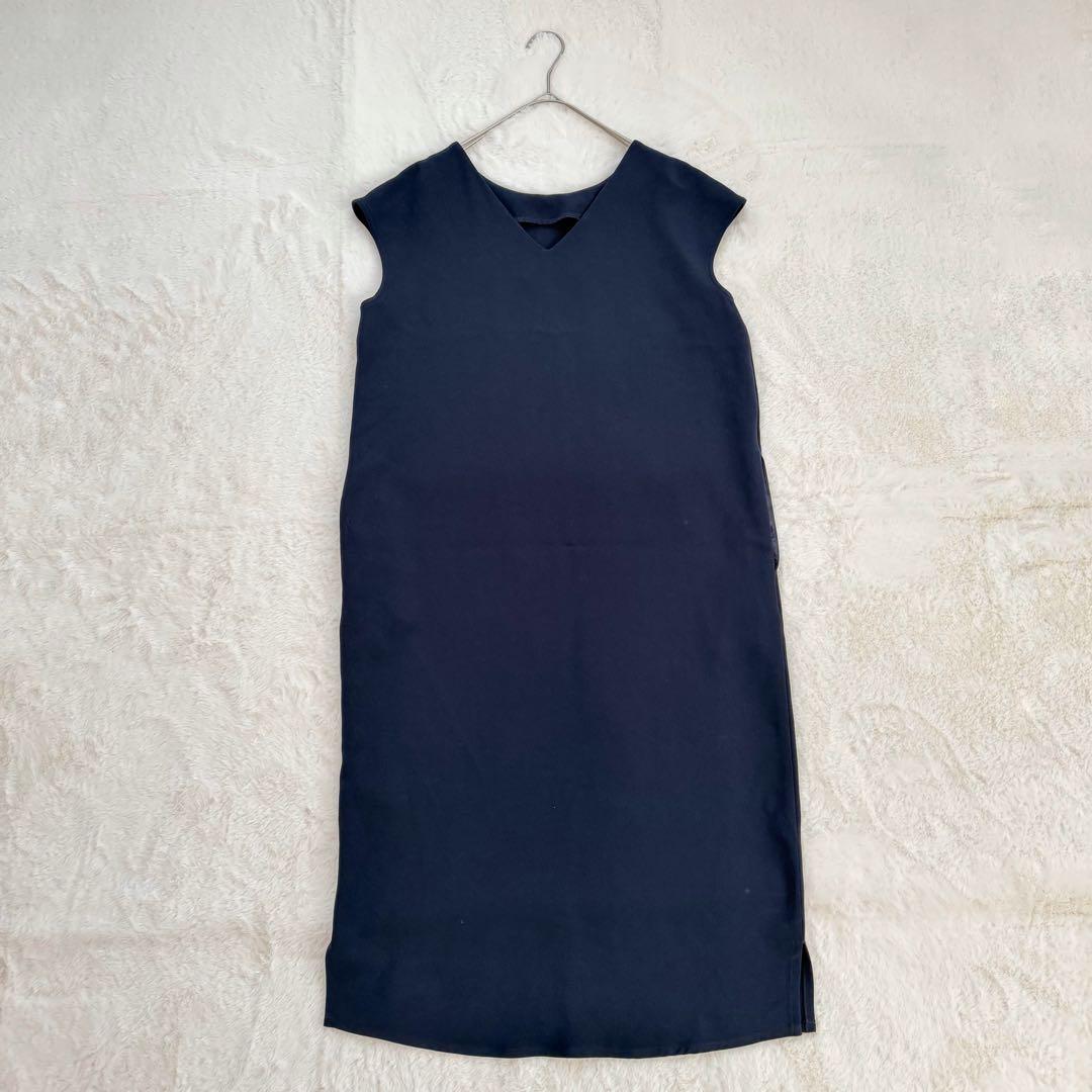 美品✨SOEJU ソージュ　2WAYワンピース　ネイビー　Mサイズ　現行品