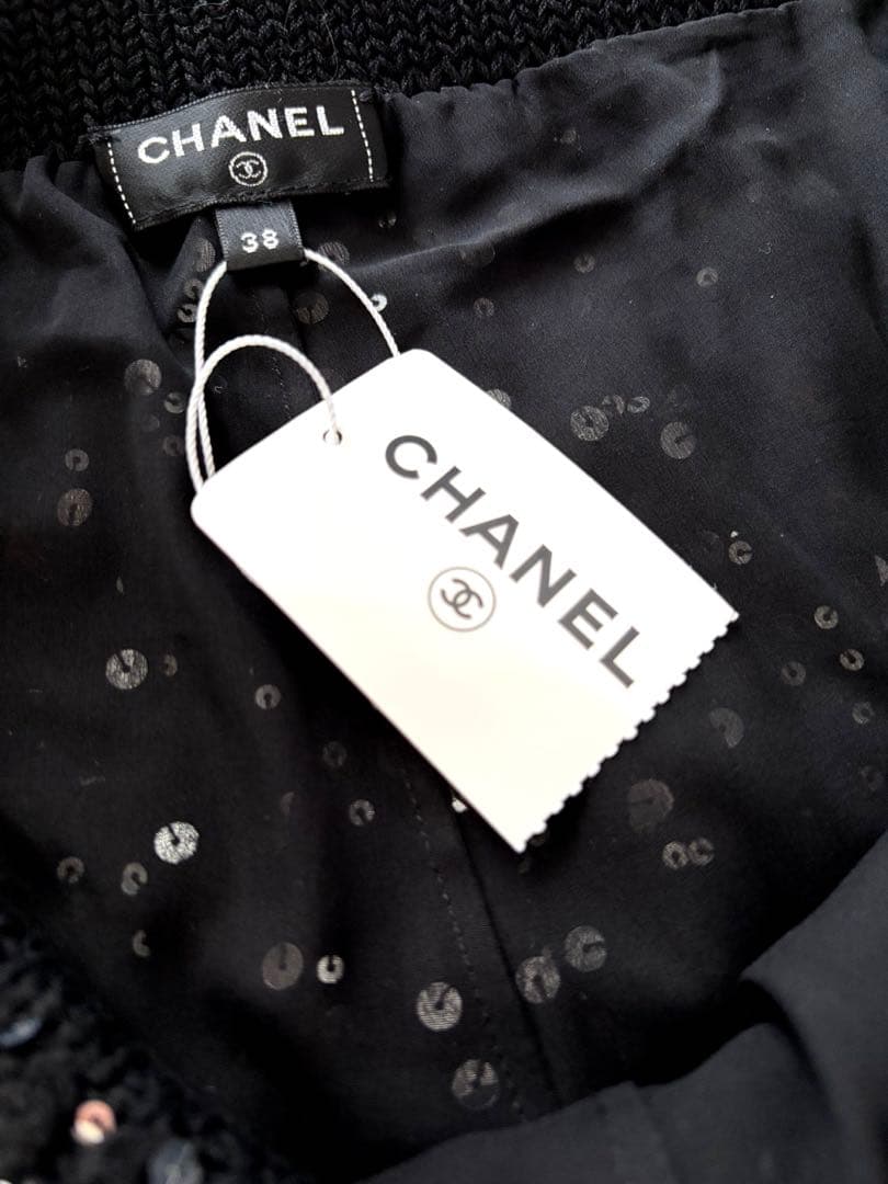 未使用 CHANEL シャネル⭐︎ショートパンツ⭐︎スパンコール23SS