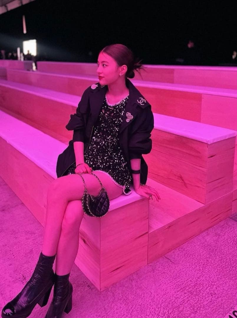 未使用 CHANEL シャネル⭐︎ショートパンツ⭐︎スパンコール23SS