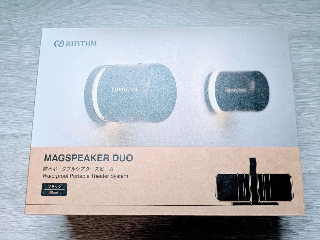 リズム MAGSPEAKER DUO ワイヤレススピーカー