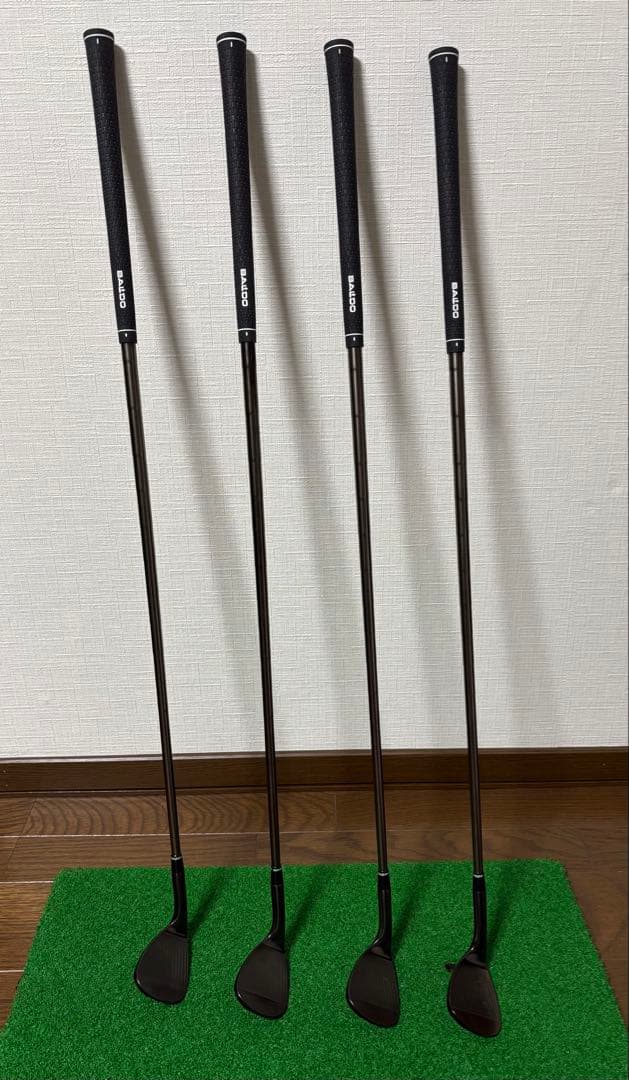 バルド CORSA 限定ブラック ウェッジ4本