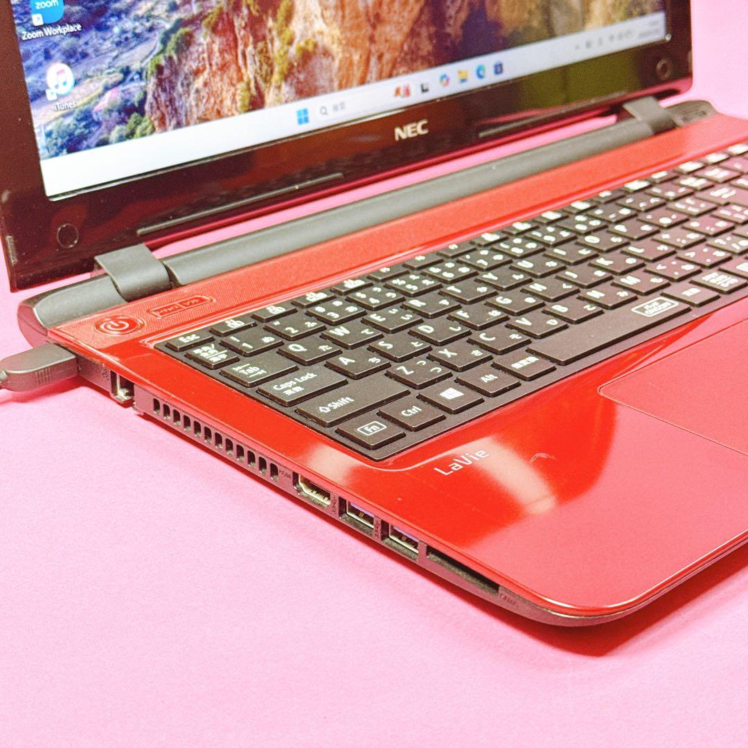 新品SSD⭐️設定済ノートパソコン windows11 カメラ オフィス 薄型